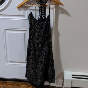 Little black and white dress